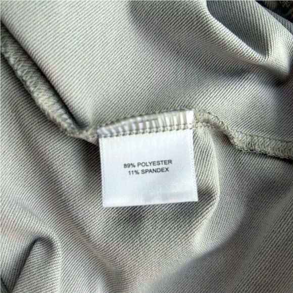 Peter Millar Perth Melange Performance Quarter Zip Mens Size Large Gale Gray - Picture 9 of 14